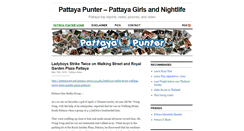 Desktop Screenshot of pattayapunter.com